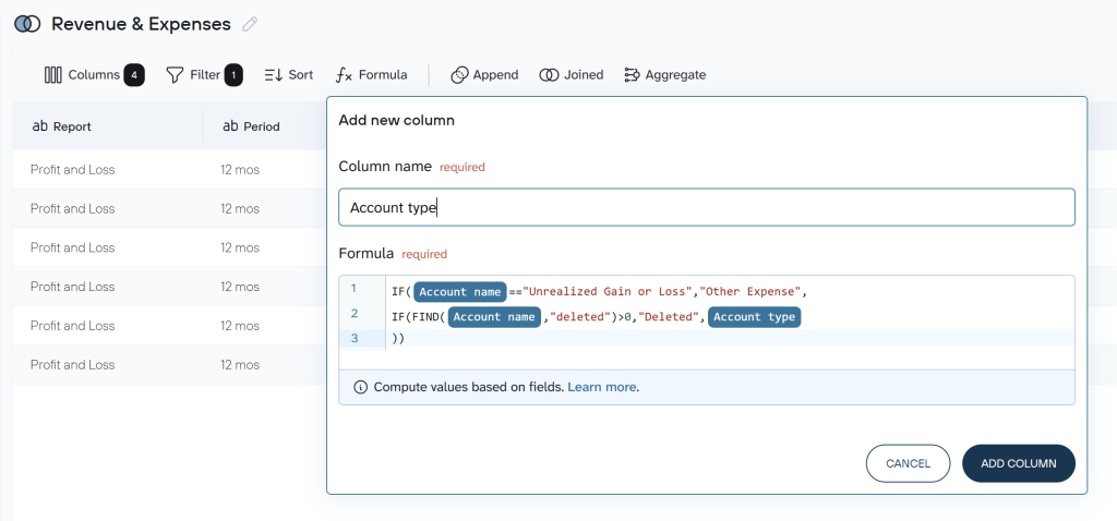 2.2coupler quickbooks data set formula