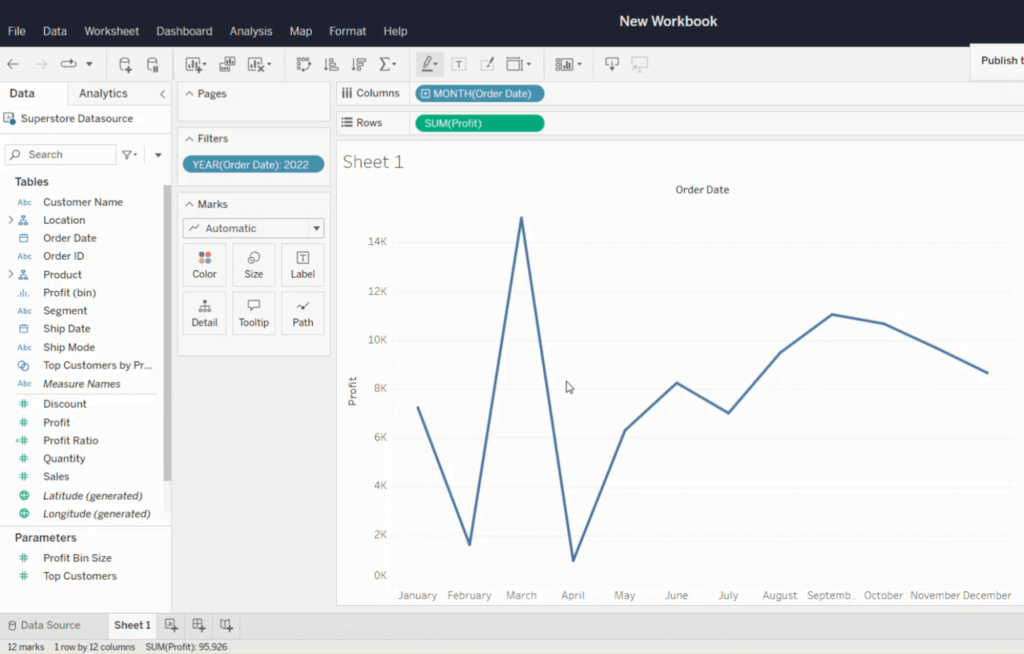 tableau reporting tool
