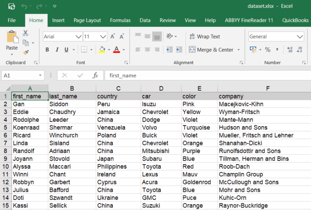 excel as reporting automation tool