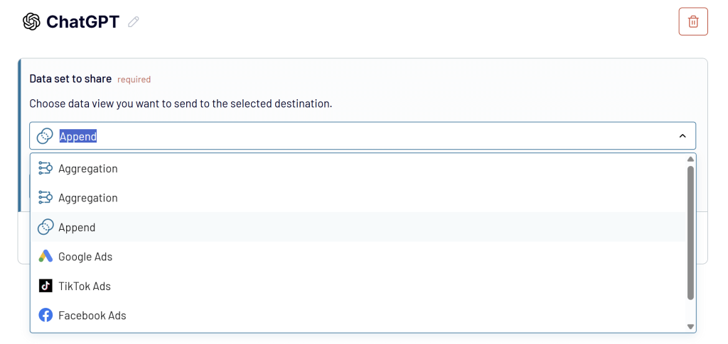 chatgpt connection