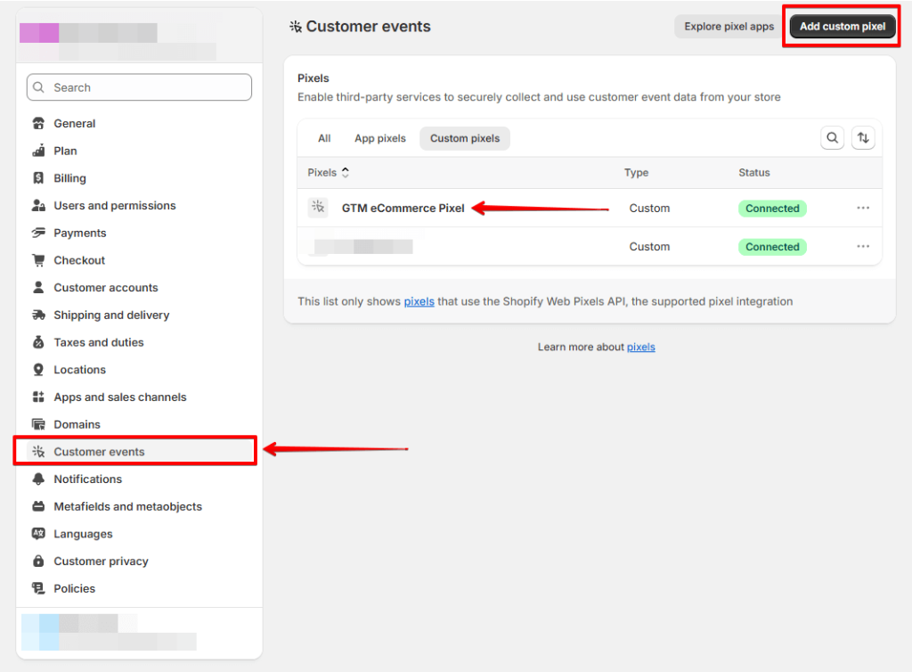 7 installing ga4 on shopify customer events