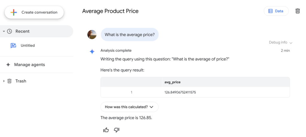 looker studio pro conversations
