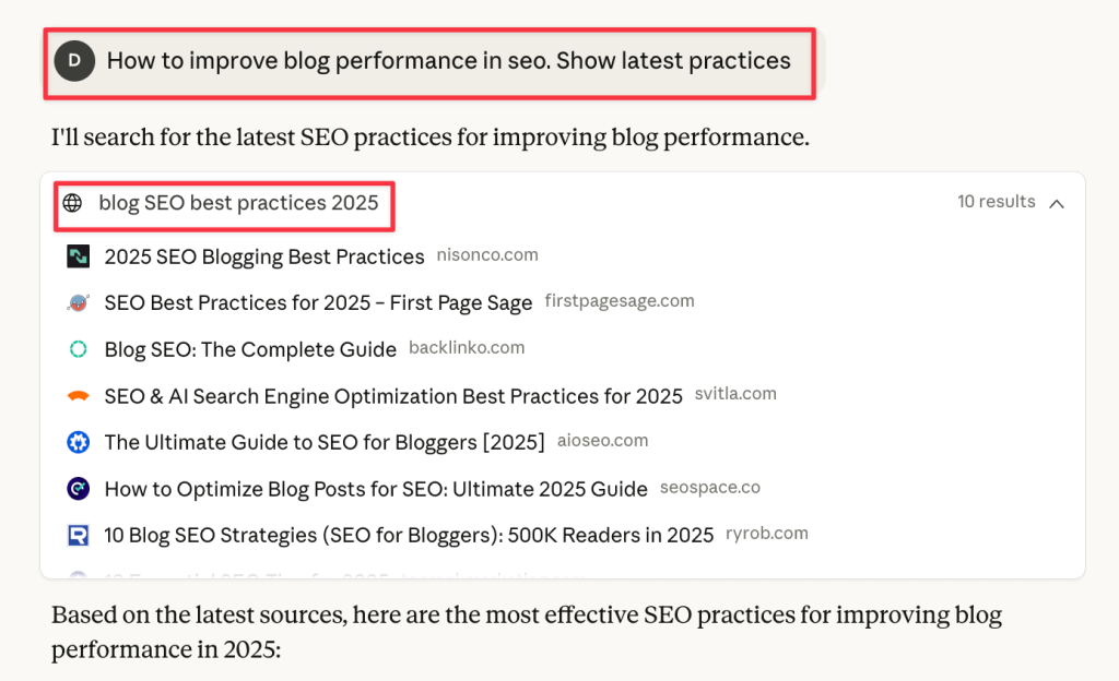 1. synthetic query claude