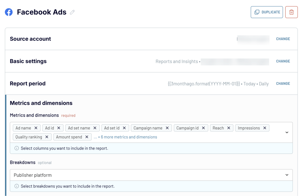 facebook ads data integration with chatgpt and coupler