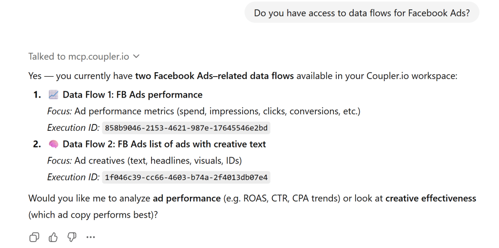 mcp coupler dataflow access