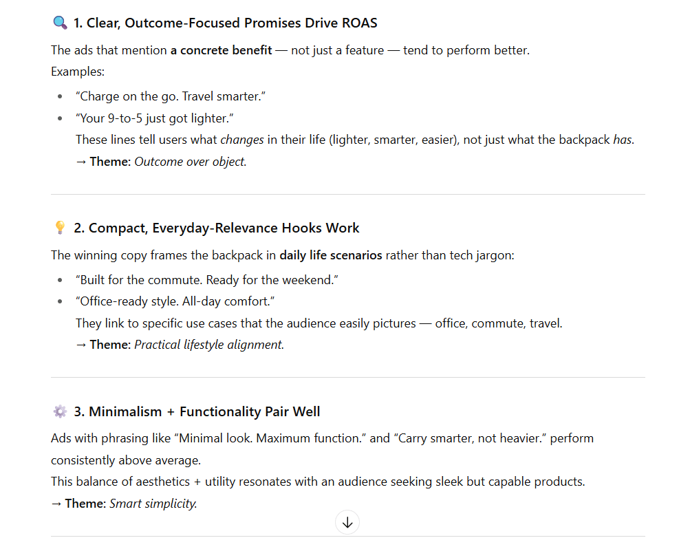 chatgpt facebook ads offer refinement part 2