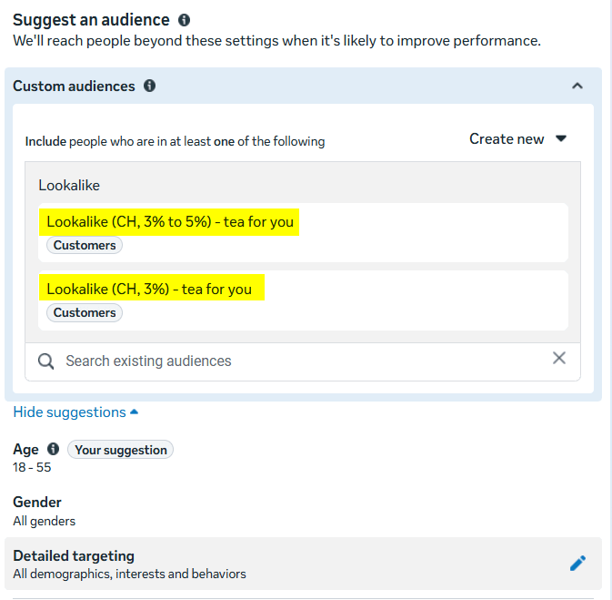 facebook lookalike audiences