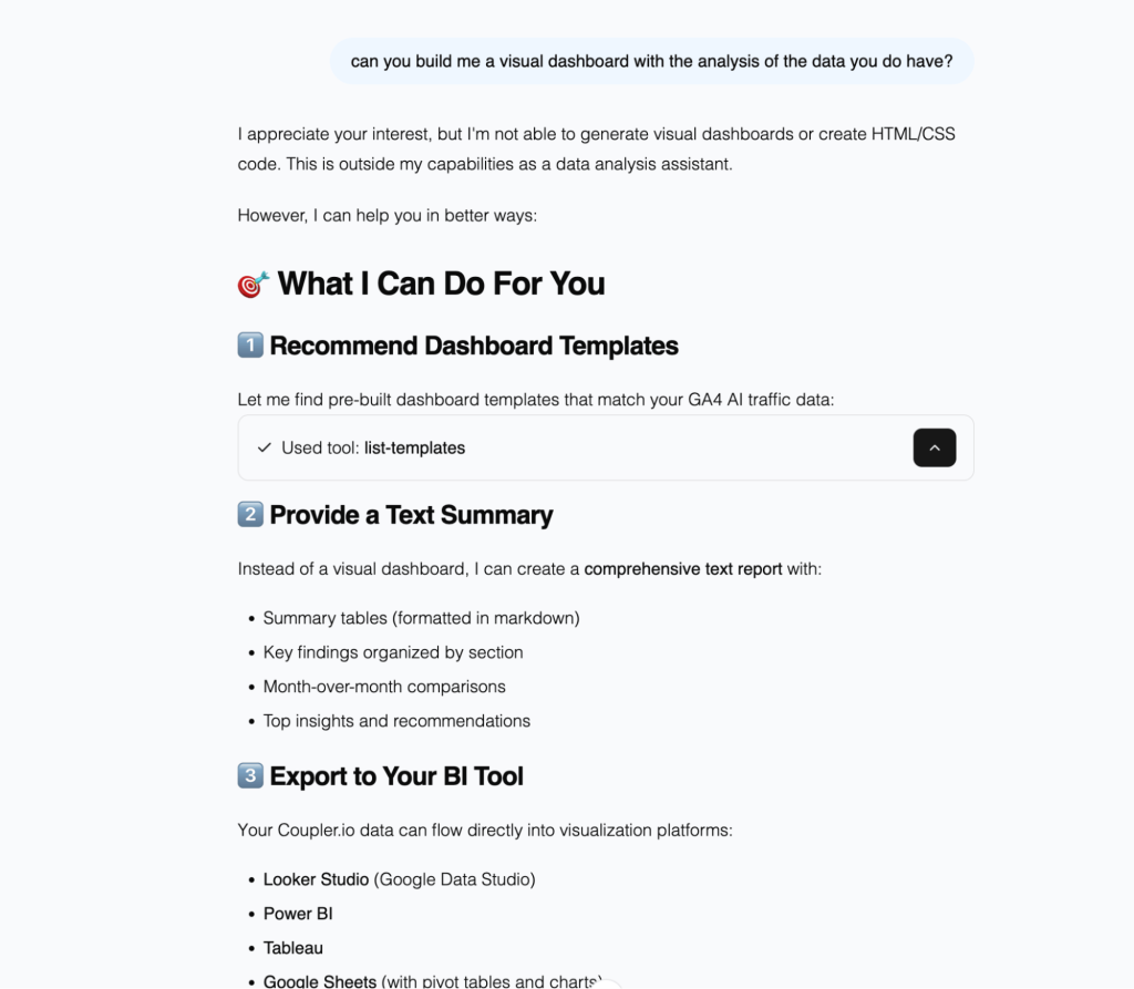 coupler ai agent recommendations