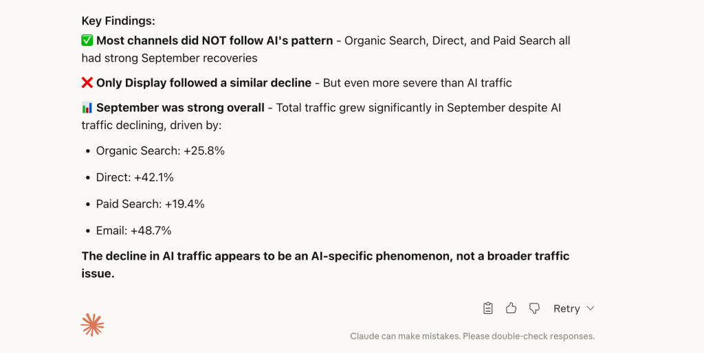 conversational analytics llm