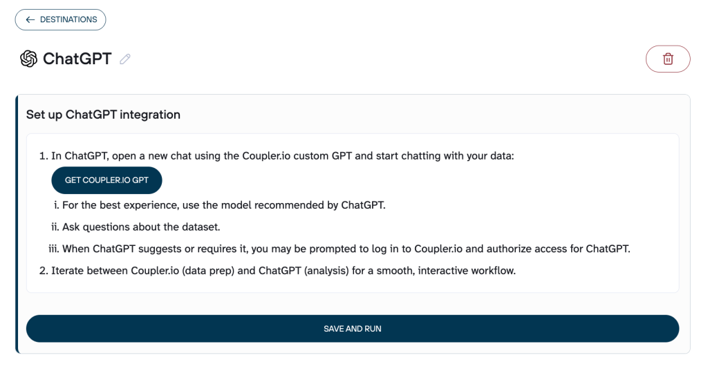 coupler gpt integration