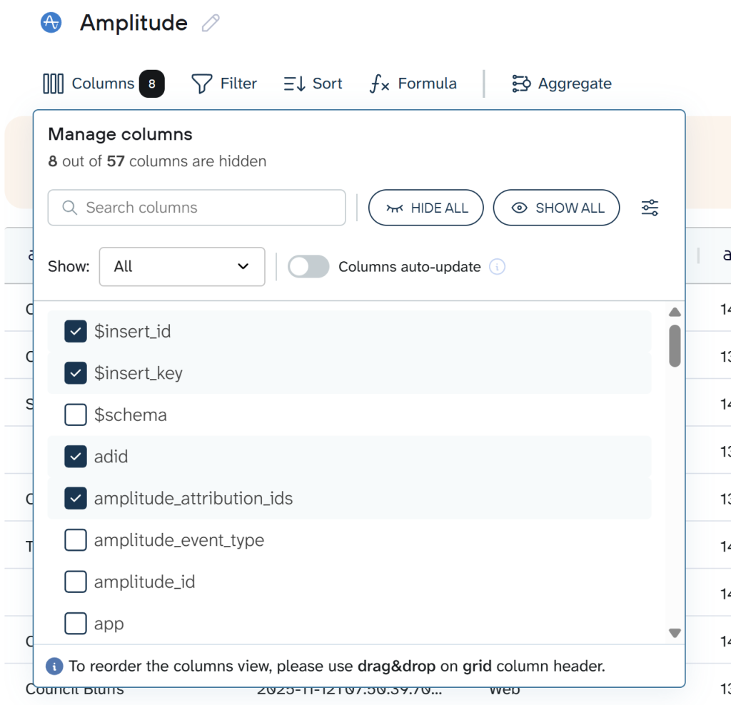 amplitude data export best practices