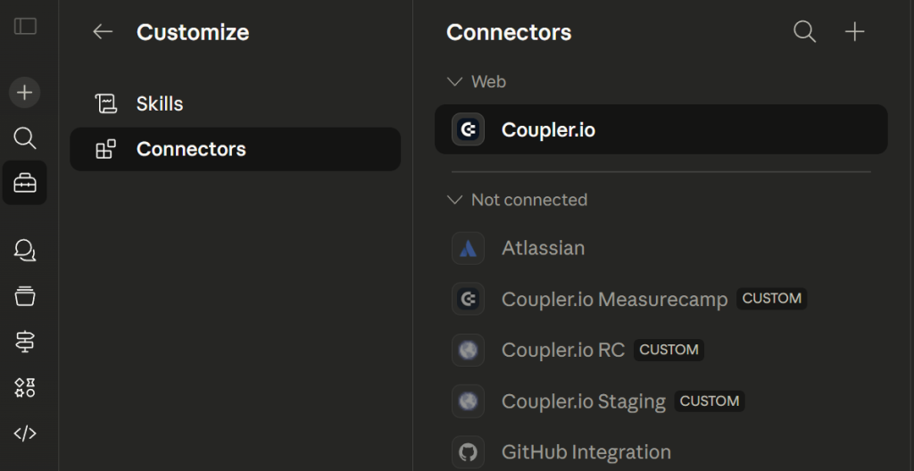 claude.connectors
