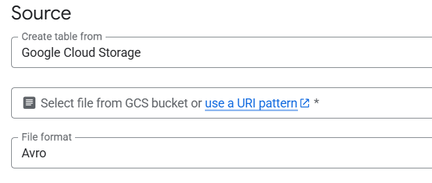Google Cloud Storage as Source
