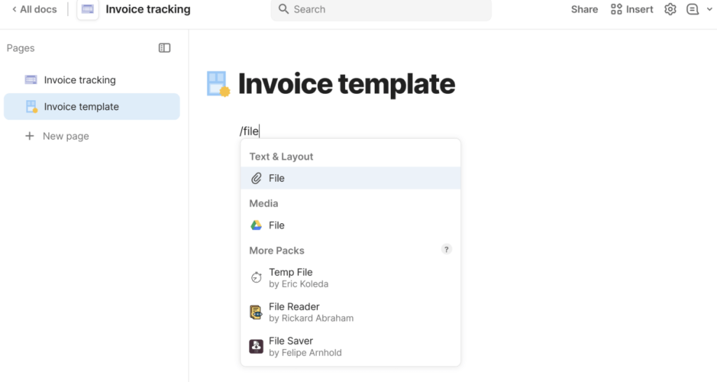 11. files attachments (coda)