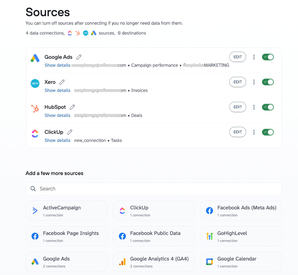 Use case 3 (sources)