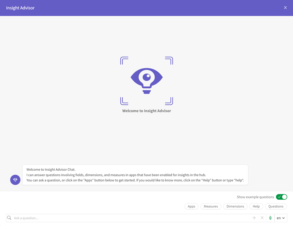 qlik sense ai insights advisor