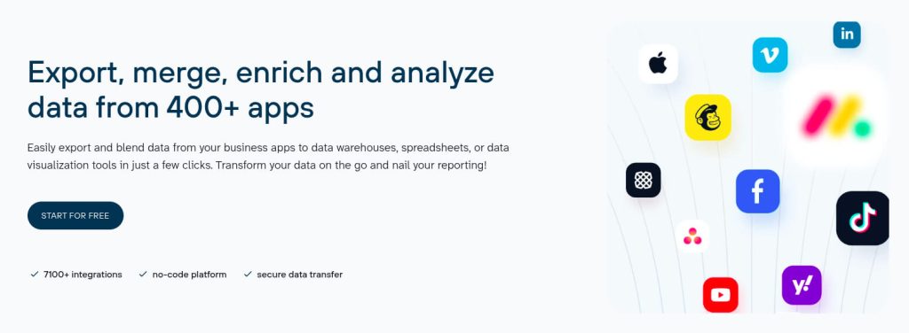 over 400 data sources