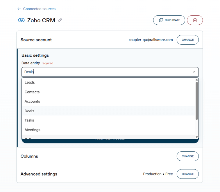 Data sources in Coupler.io