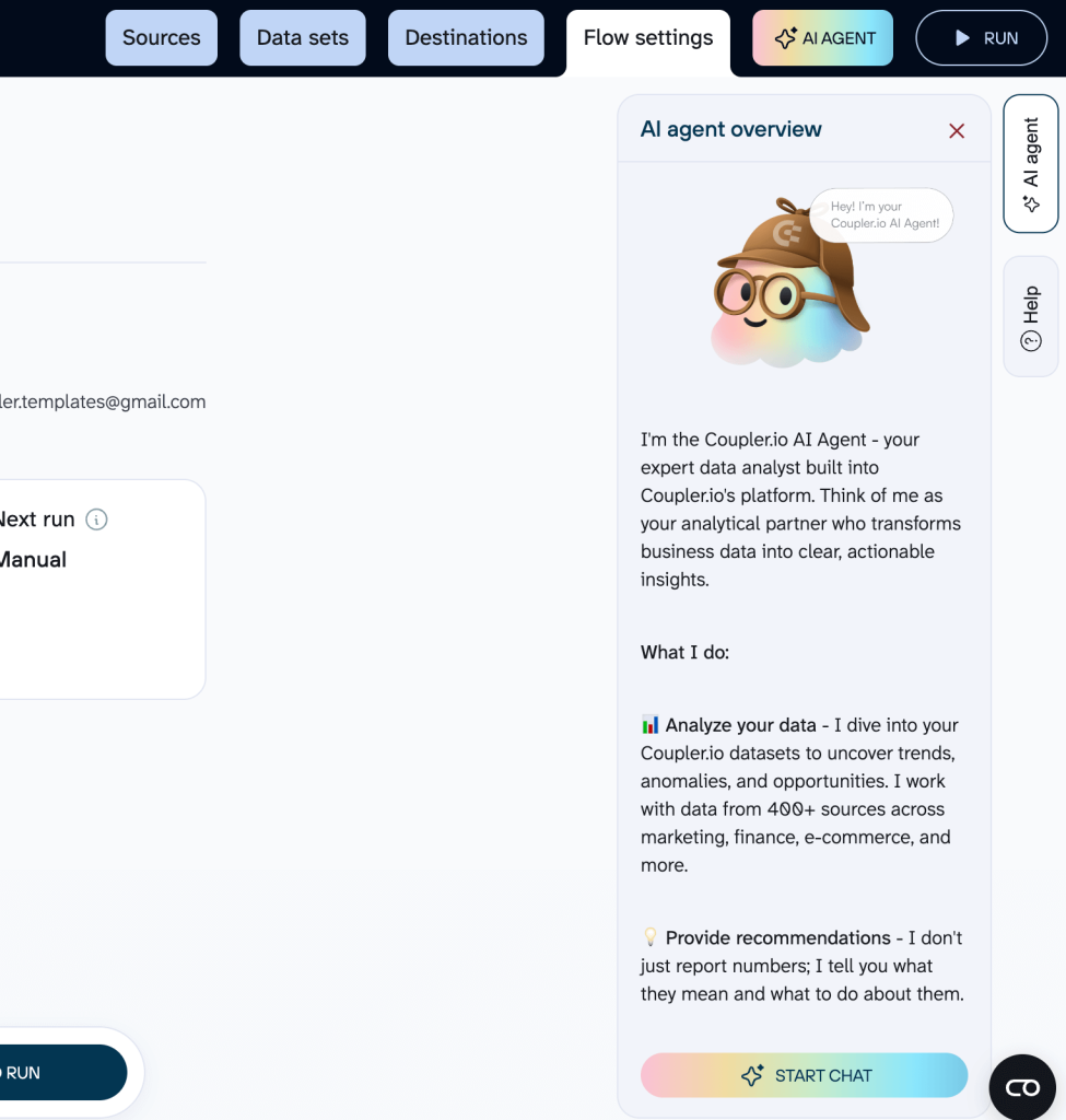 coupler ai agent facebook ads analysis