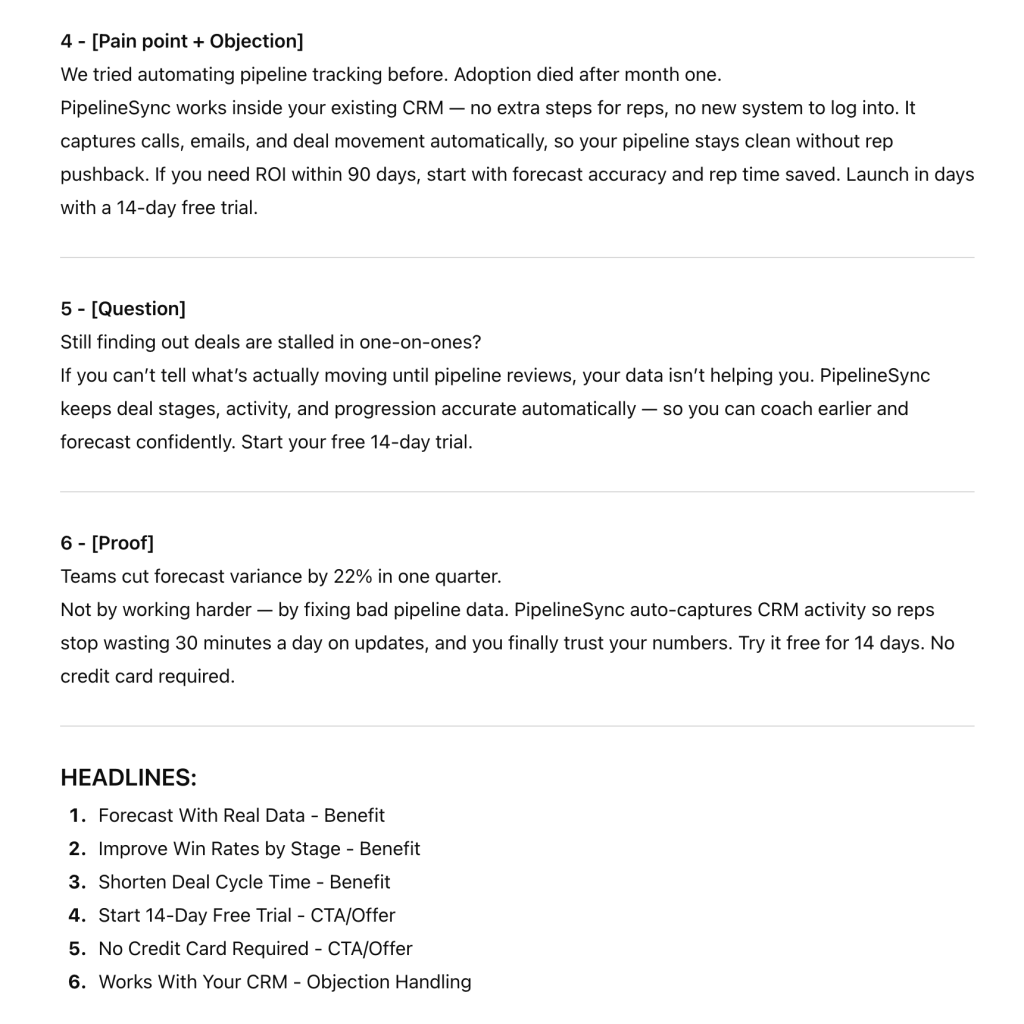 buyer pain points chatgpt analysis facebook ads