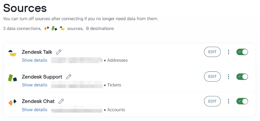Multiple data sources in Coupler.io