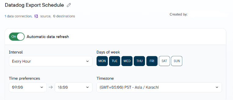 Data scheduling in Coupler