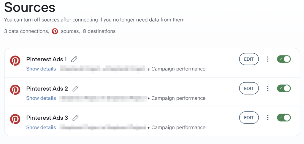client reports multiple accounts