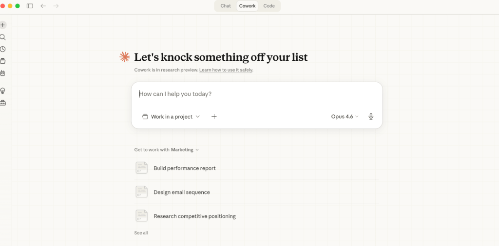 claude cowork desktop app