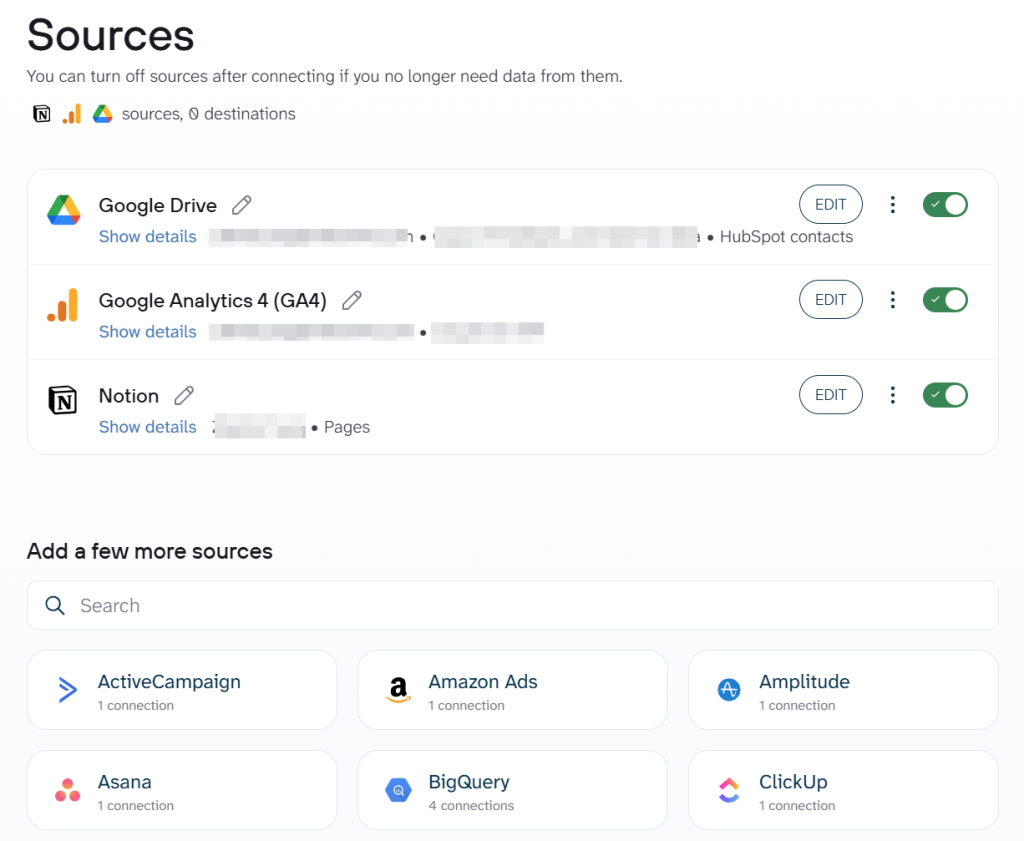 notion multiple data sources
