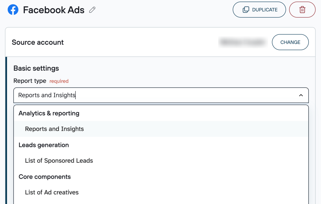 Setting up Facebook Ads as a data source in Coupler.io