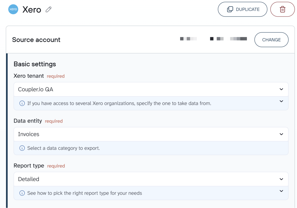 xero source coupler