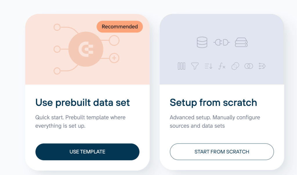 Setup from scratch