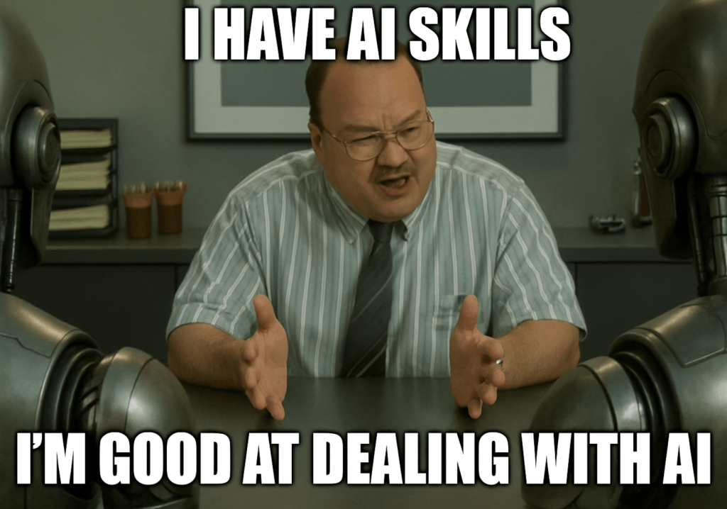 13.i have ai skills meme
